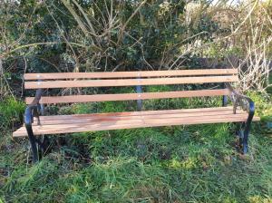 Article Graphic - Benches back in place at the Memorial Hall Field