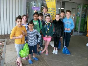 Article Graphic - Scouts take part in Swimarathom
