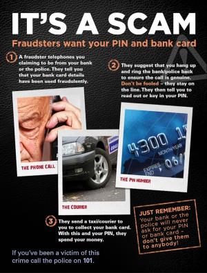 Article Graphic - POLICE WARNING - BANK CARDS & COURIERS