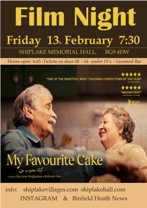 Article Graphic - February 2026 Film Night
